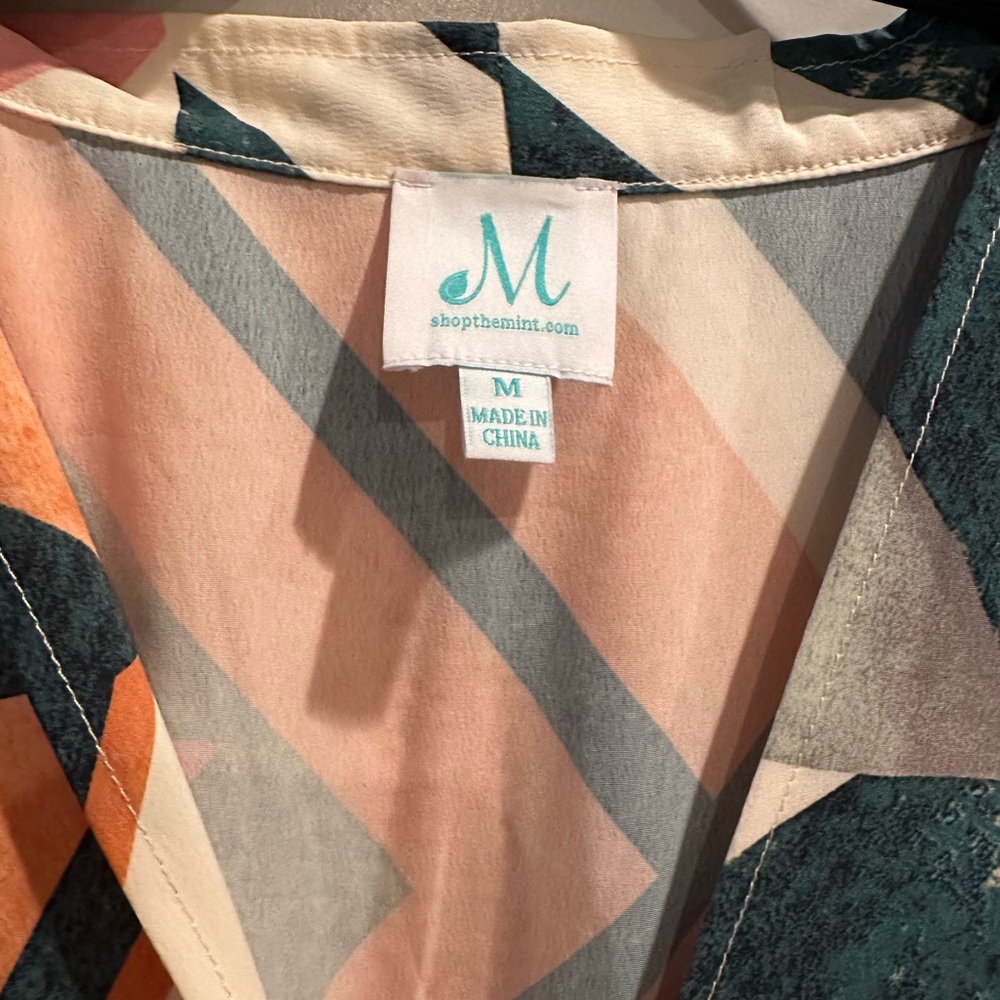 Colorful Geometric Patterned Dress - Picture 3 of 4